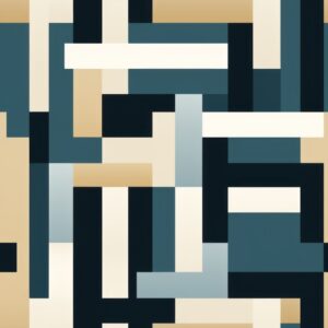 Contemporary Linear Abstraction - High-Res Pattern Design Seamless Pattern