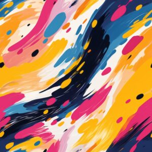 Abstract Brush Strokes: Modern Graphic Design Seamless Pattern