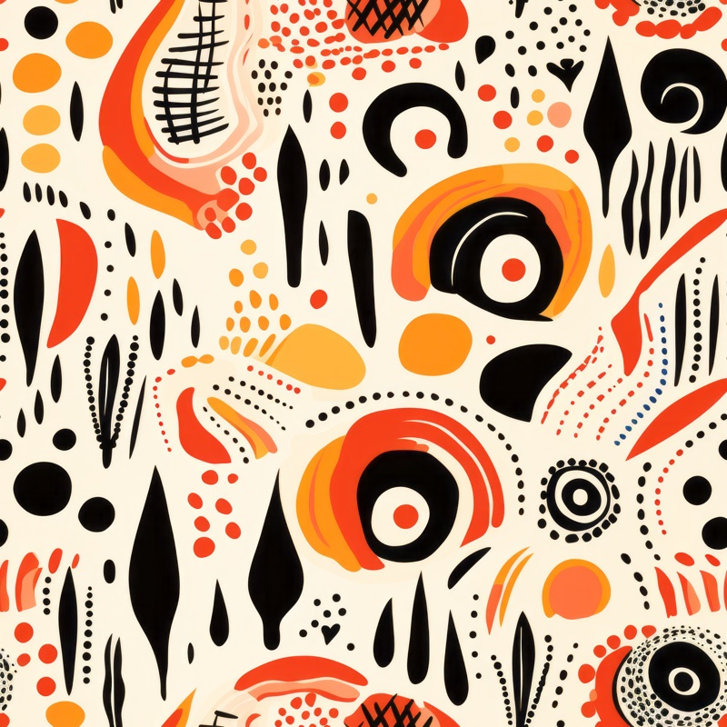African Essence: Tribal Textile Patterns Seamless Pattern