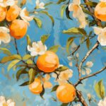 Apricot Delight Seamless Pattern