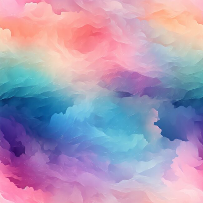 Aurora Watercolor Texture Seamless Pattern Design for Download