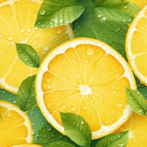 Citrus Burst - Tangy Lemonade Pattern Seamless Pattern