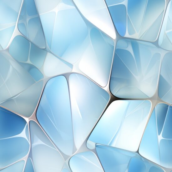 Crystal Frost: Reflective Glass Pattern Seamless Pattern