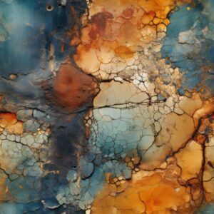 Melted Wax - Earthy Textured Layers Seamless Pattern
