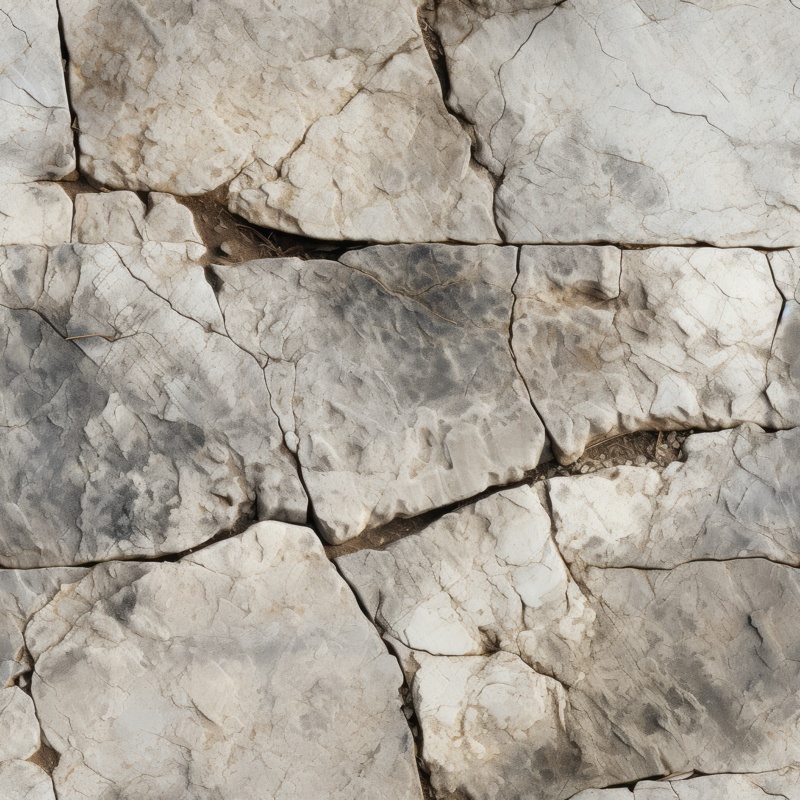 Polished Rock Pathway Texture Seamless Pattern