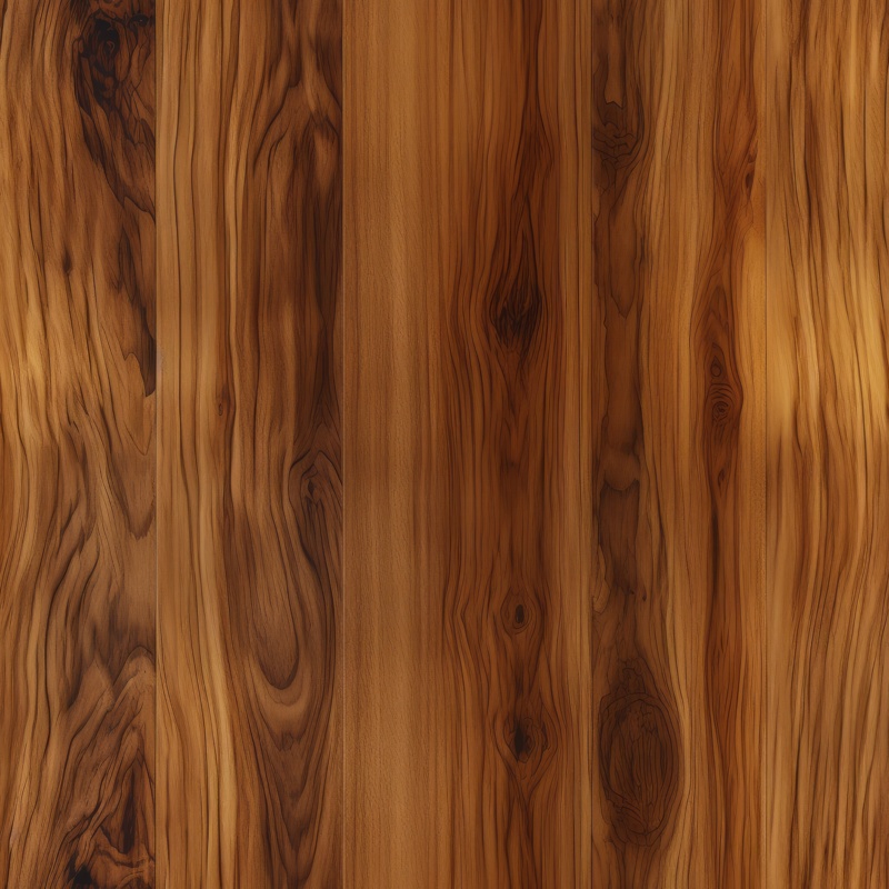 Realistic Teak Wood Flooring Seamless Pattern