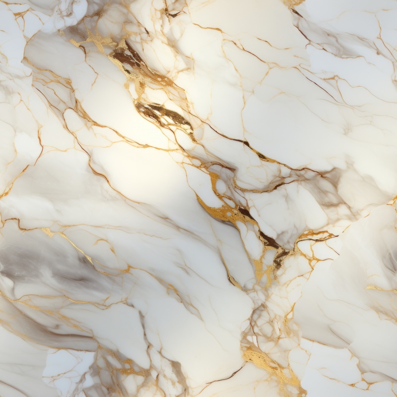 Veined White Marble Texture Seamless Pattern