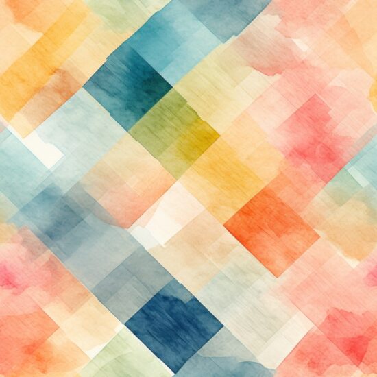 Watercolor Crosshatch Linen Texture Home Decor Seamless Pattern