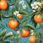 Citrus Bliss Seamless Pattern