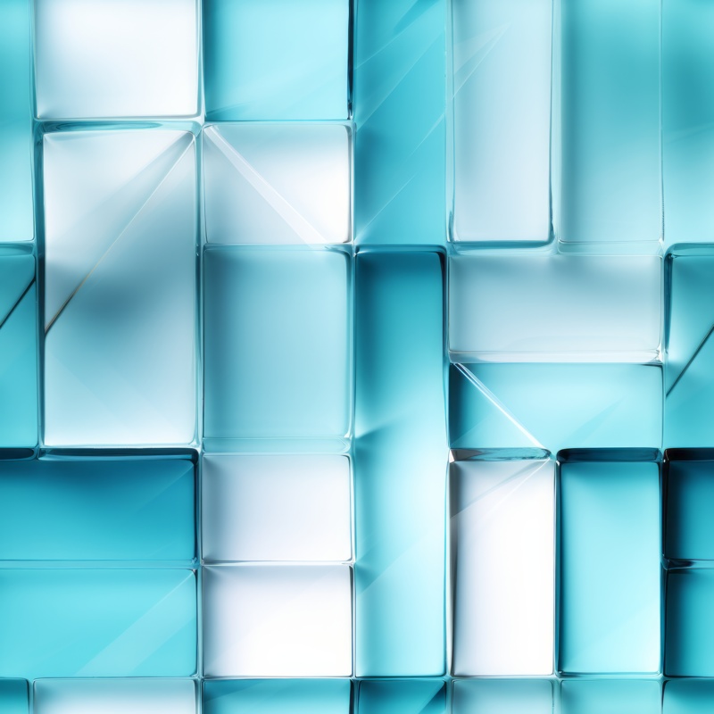 Clear Ice Glass Pattern Seamless Pattern