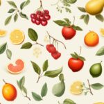 Fresh Fruit Fiesta Seamless Pattern