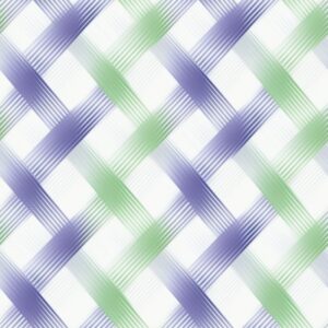 Lavender Crosshatch: Subtle Green Background Seamless Pattern