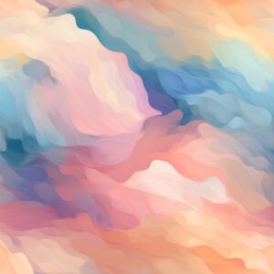 Soft Transitions Abstract Art Seamless Pattern